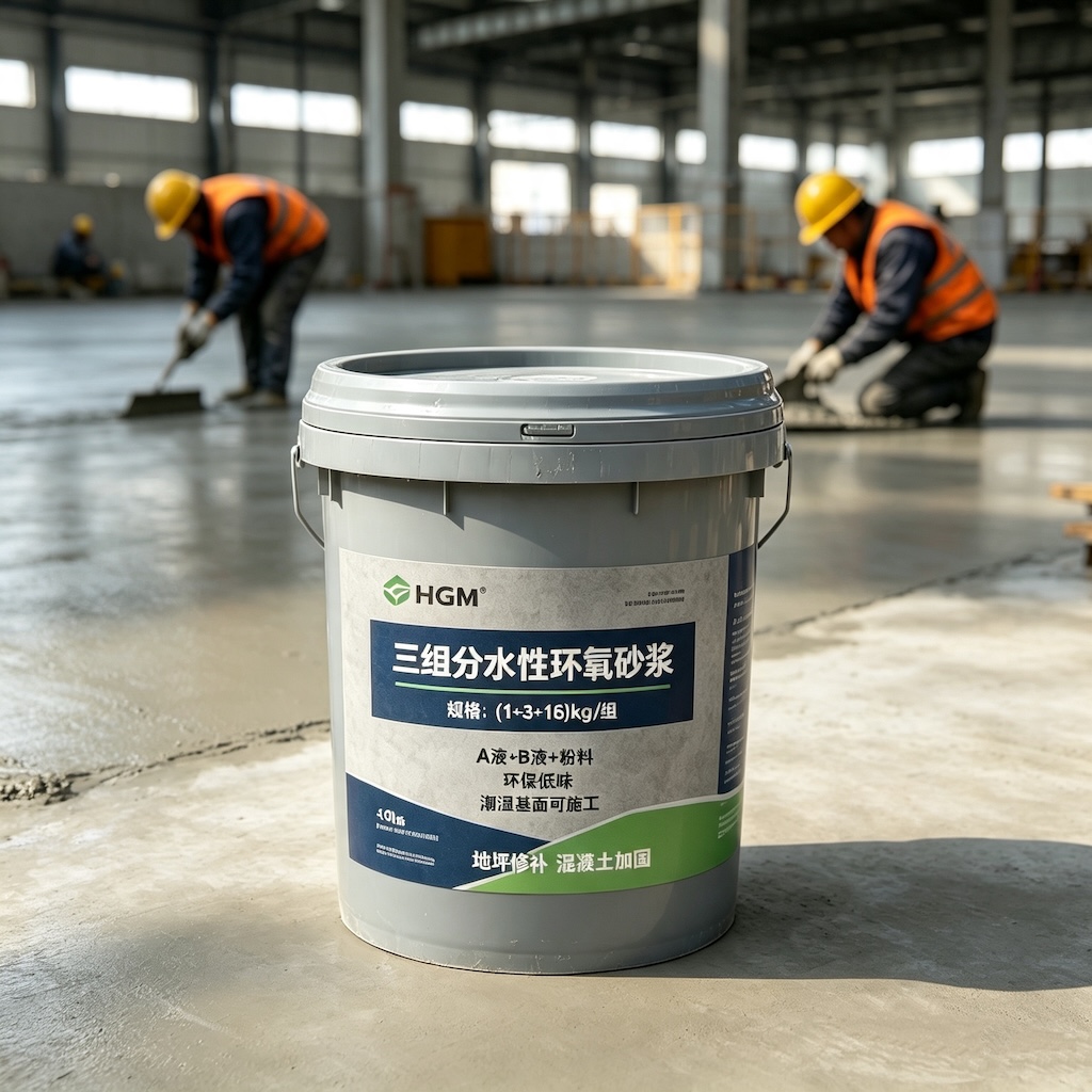 江永三组份水性环氧砂浆